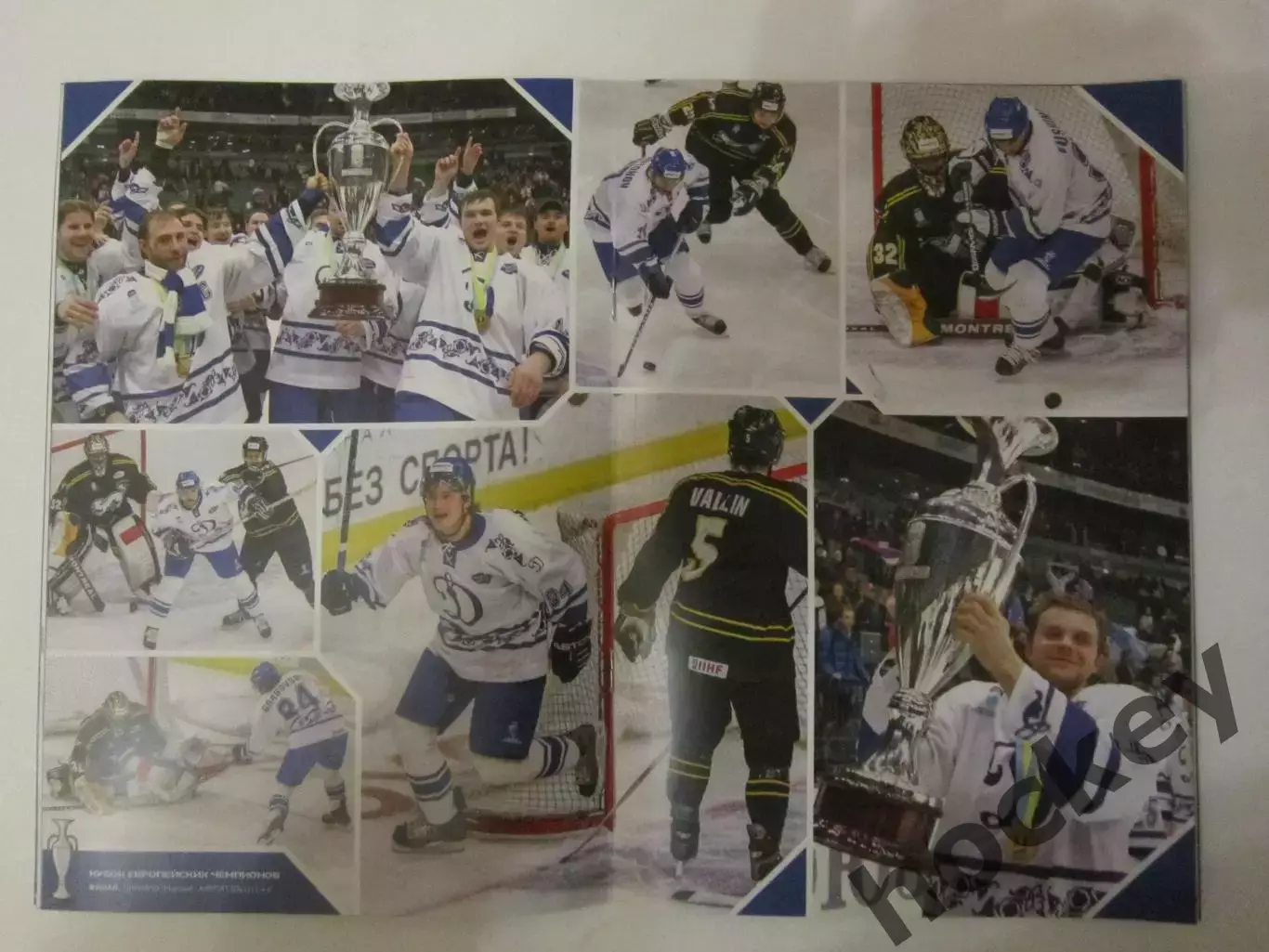 Динамо Москва - Динамо Мн, Витязь 9,12.01.2021.Постер 15 лет победы Динамо в КЕЧ 1