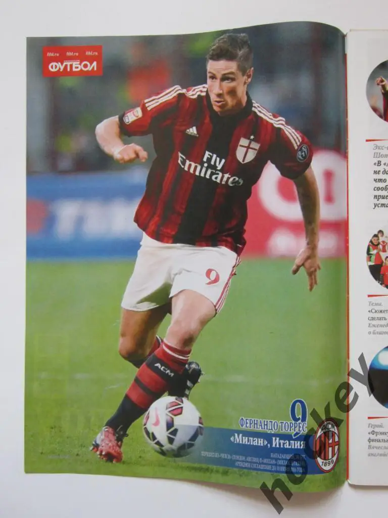 Постер Фернандо Торрес (Милан)