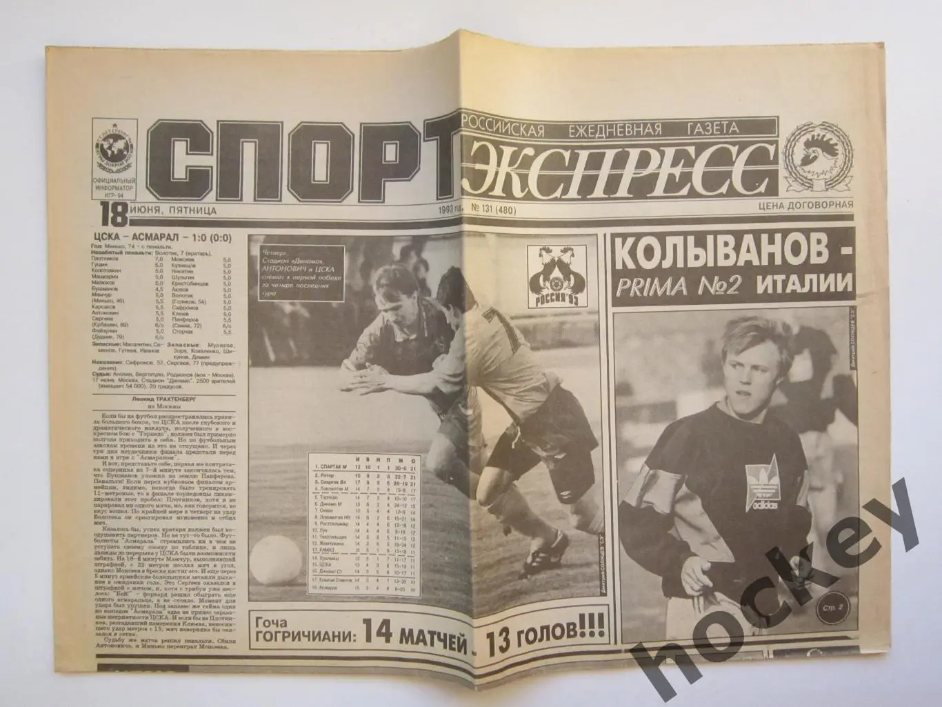 Спорт-Экспресс за 18.06.1993