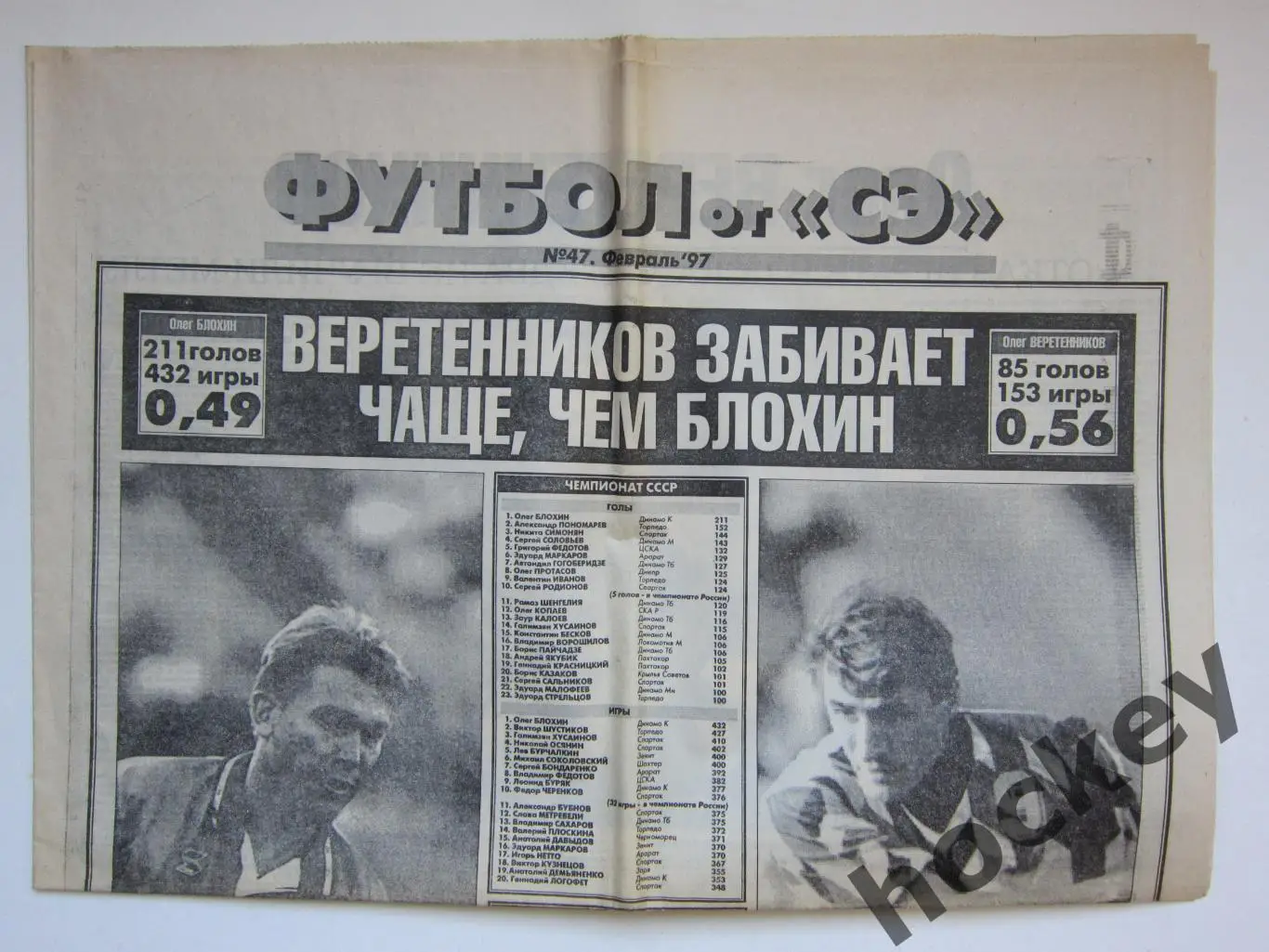Футбол от СЭ № 47.1997 год (февраль)