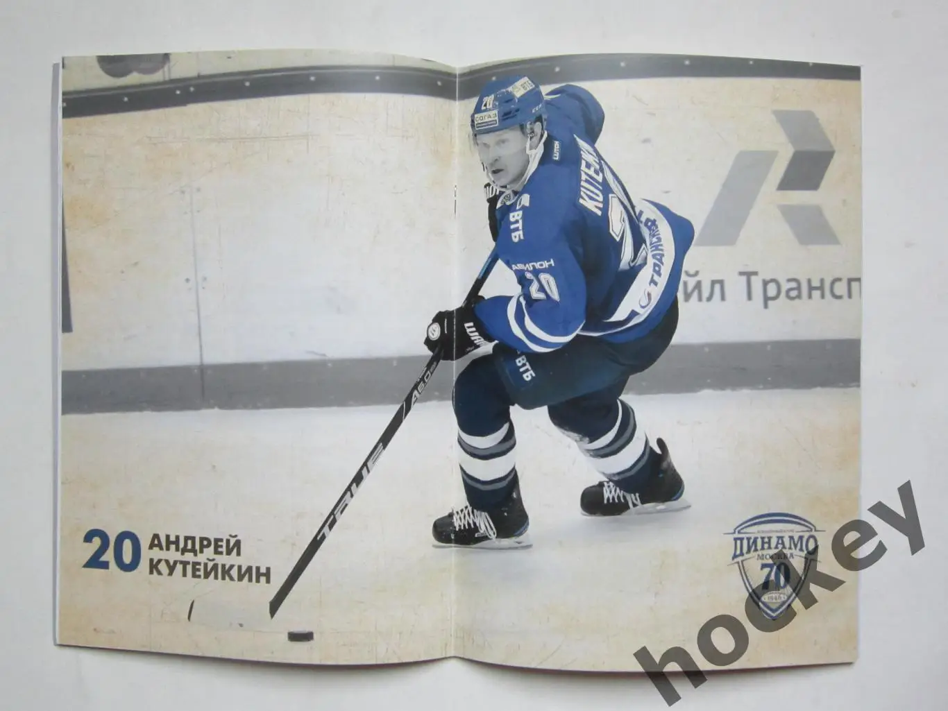 Динамо Москва - Барыс, Югра 30.11, 2.12.2016. Постер Андрей Кутейкин 1