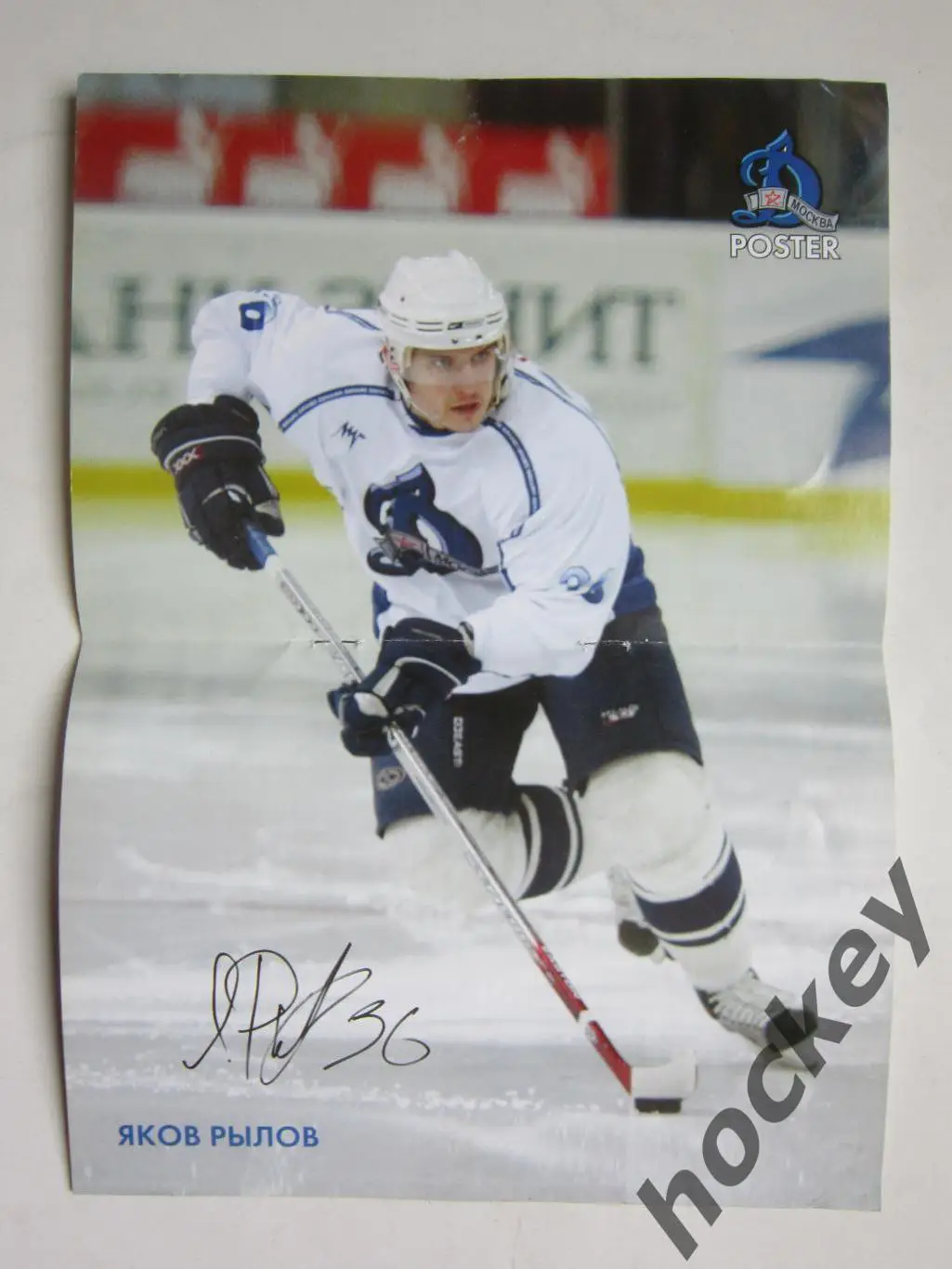 Динамо Москва - СКА, Северсталь 27,29.11.2006. Постер Яков Рылов 1