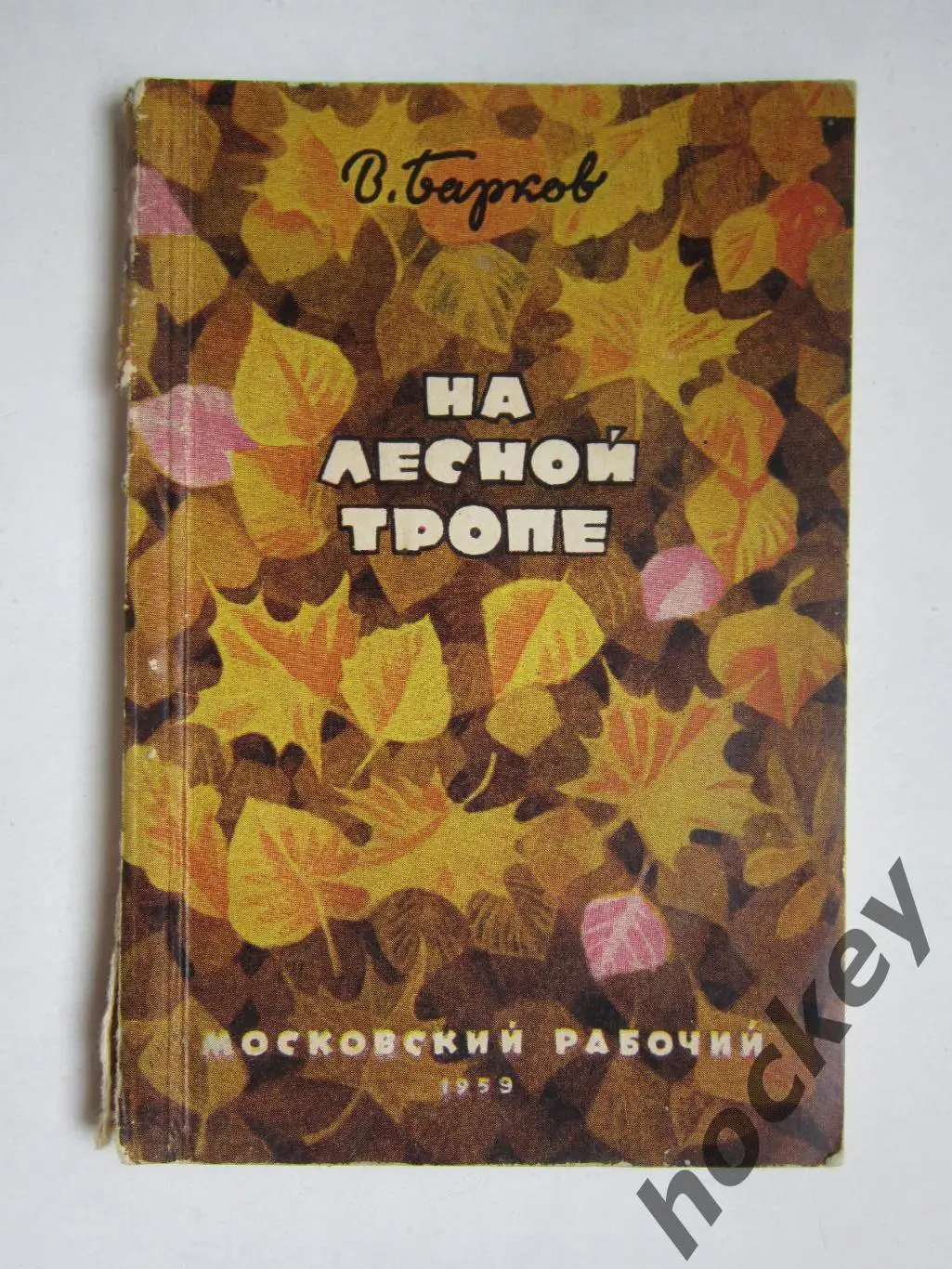 А.Барков: На лесной тропе (Москва, 1959 год)