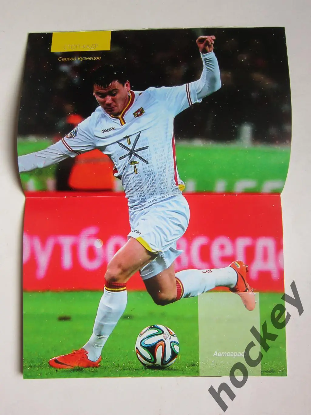 Арсенал Тула - ФК Уфа Уфа 2.12.2014. Постер Сергей Кузнецов 1