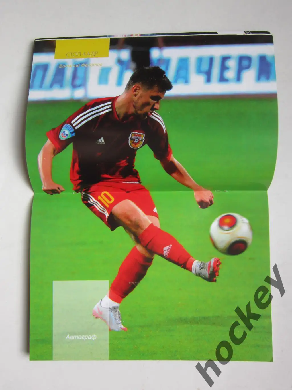 Арсенал Тула - Волга Нижний Новгород 4.10.2015. Постер Виталий Федотов 1