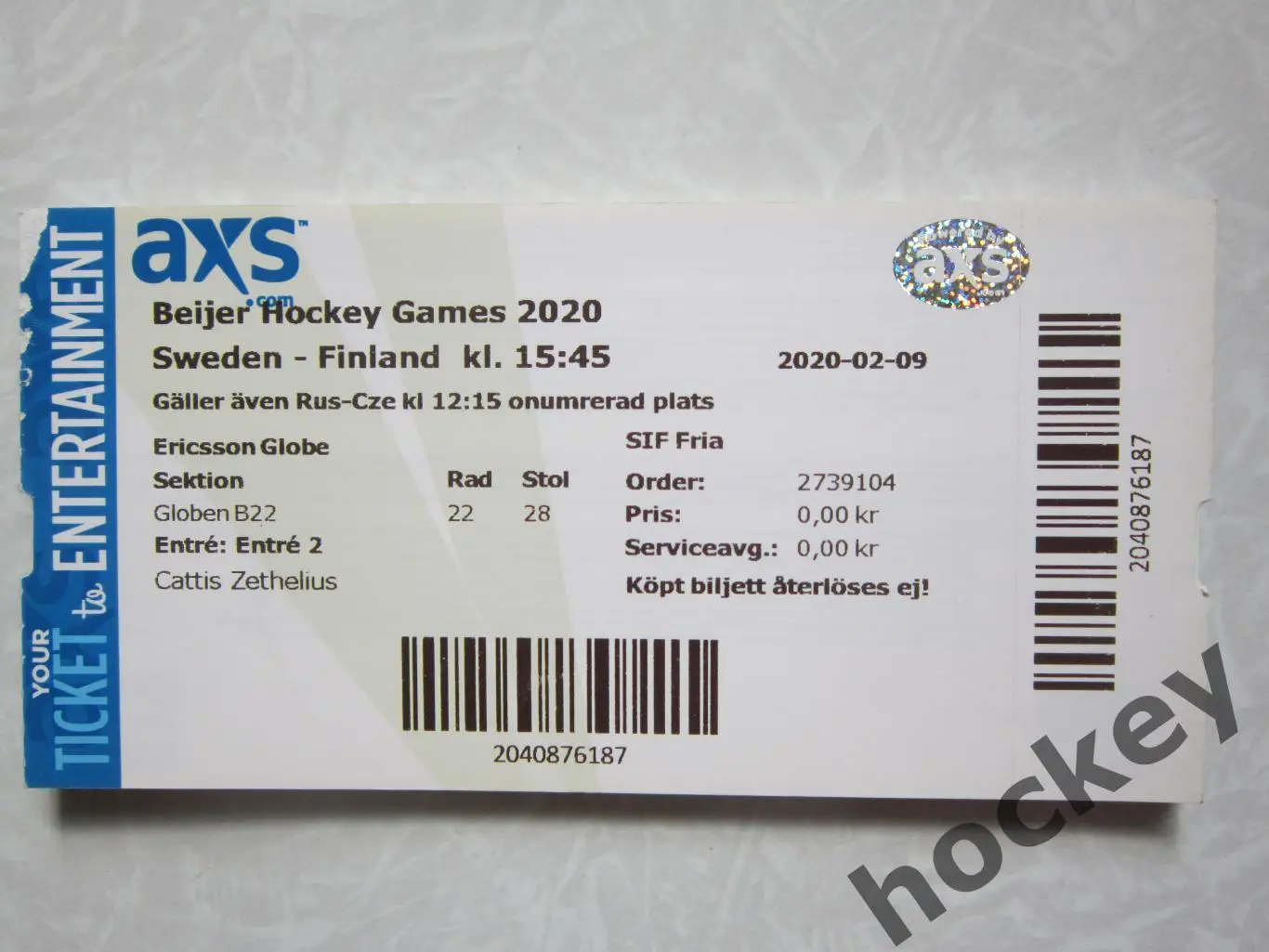 Швеция - Финляндия 09.02.2020. Шведские игры.