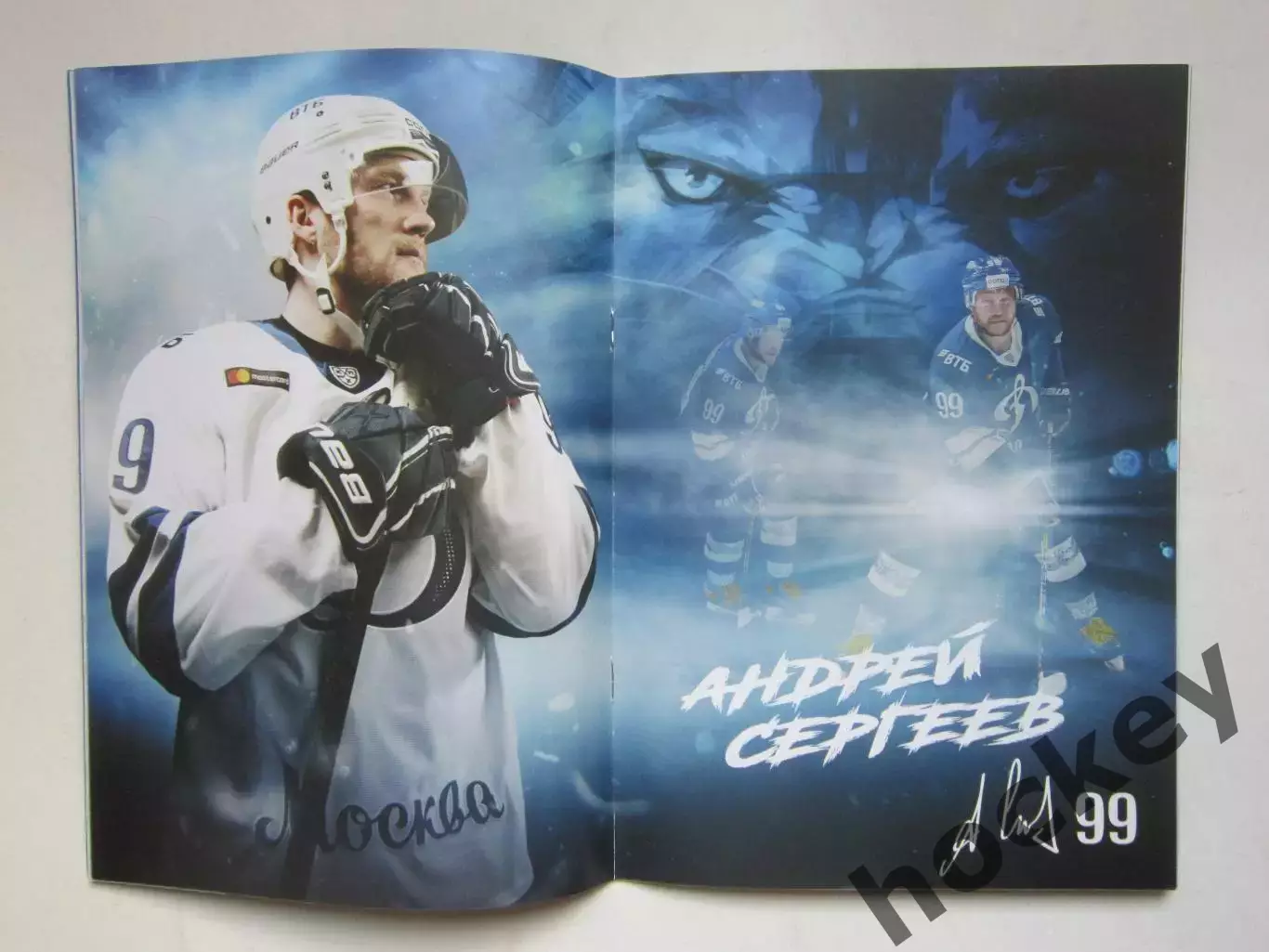 Динамо Москва - Металлург Магнитогорск 1.12.2020. Постер Андрей Сергеев 1