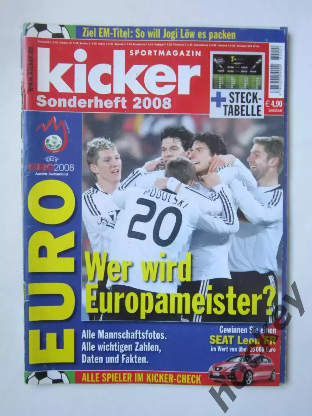 Журнал Kicker. Чемпионат Европы - 2008