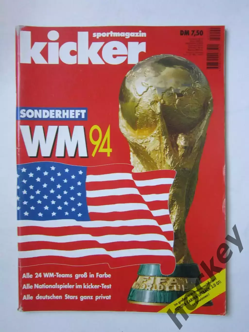 Журнал Kicker. Чемпионат мира - 1994