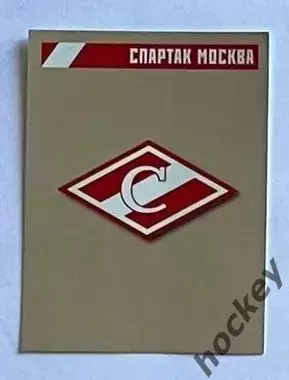 Наклейка PANINI. Серия КХЛ 2020-2021. Эмблема. Спартак (Москва). № 10