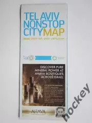 Тель-Авив-Яффо (Израиль). Карта