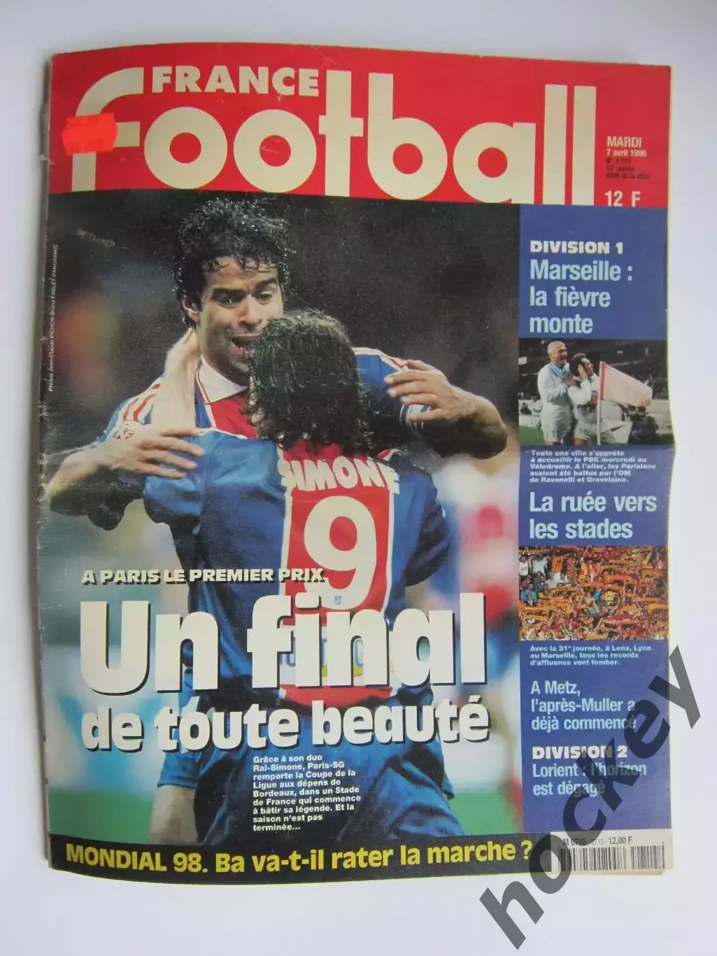 France Football № 2713 (7.04.1998)