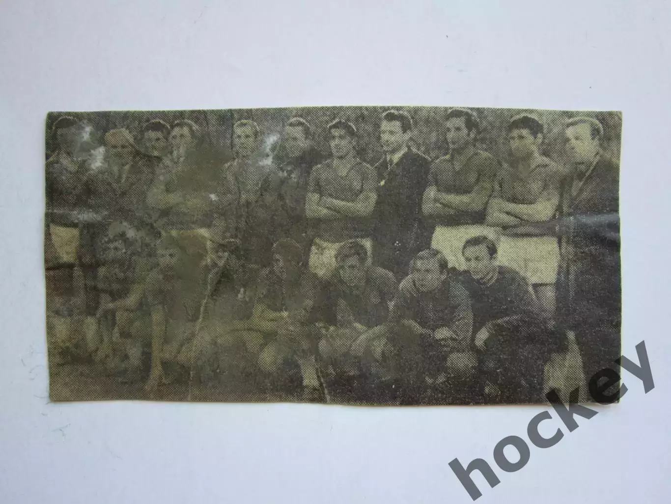 Вырезка. Футбол. Фото 210. Историческое фото