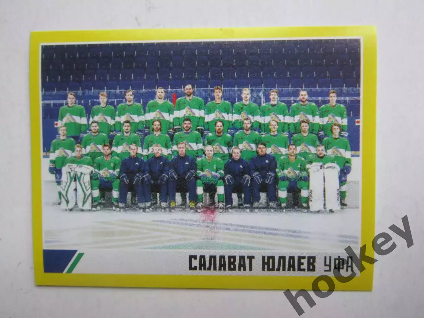 Наклейка PANINI. Серия КХЛ 2020-2021. Команда Салават Юлаев, Уфа. № 430