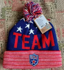 Шапка вязаная СКА. Зимняя. Цвет: синий