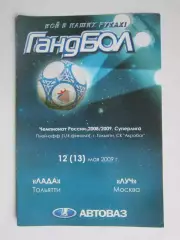 Лада Тольятти - Луч Москва 12(13).05.2009. Чемпионат России. 1/4 финала