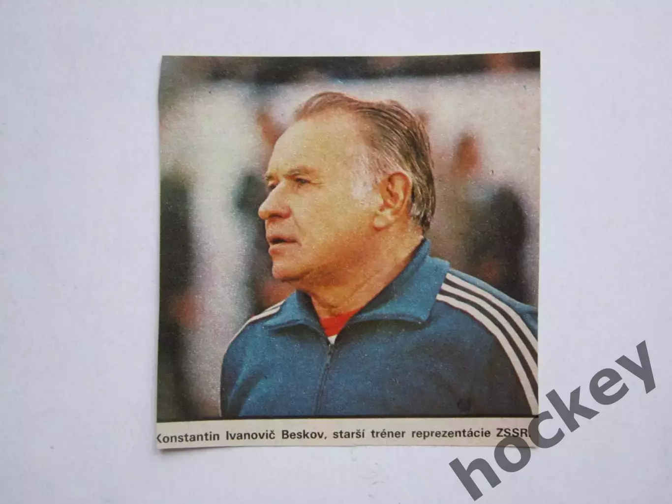 Вырезка. Футбол. Фото 505. Константин Бесков