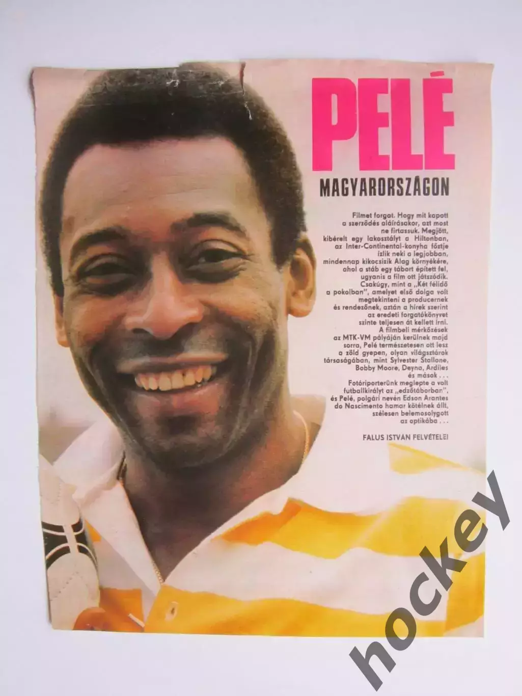 Вырезка. Футбол. Фото.