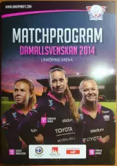 ЖФК «Линчёпинг» (Швеция). Официальная сезонная программа клуба, 2014 г.