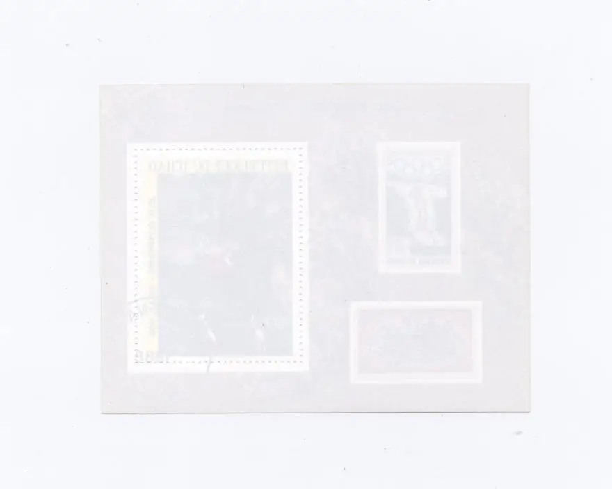 Блок ЧАД TCHAD олимпиада СЕУЛ 1988г 1