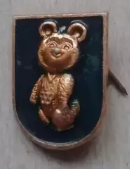 знак ЗНАЧОКмишка олимпийский