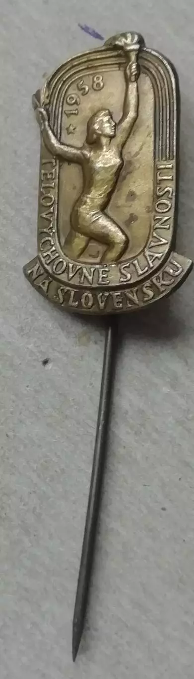 ЗнакСпортивні ігри в Словатчині 1958