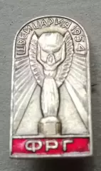 ЗНАК Чемпионат мира по футболу. Швейцария 1954. Чемпион ФРГ