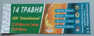 Перший Міжнародний турнір. пам'яті В.В.ЛОБАНОВСКОГО