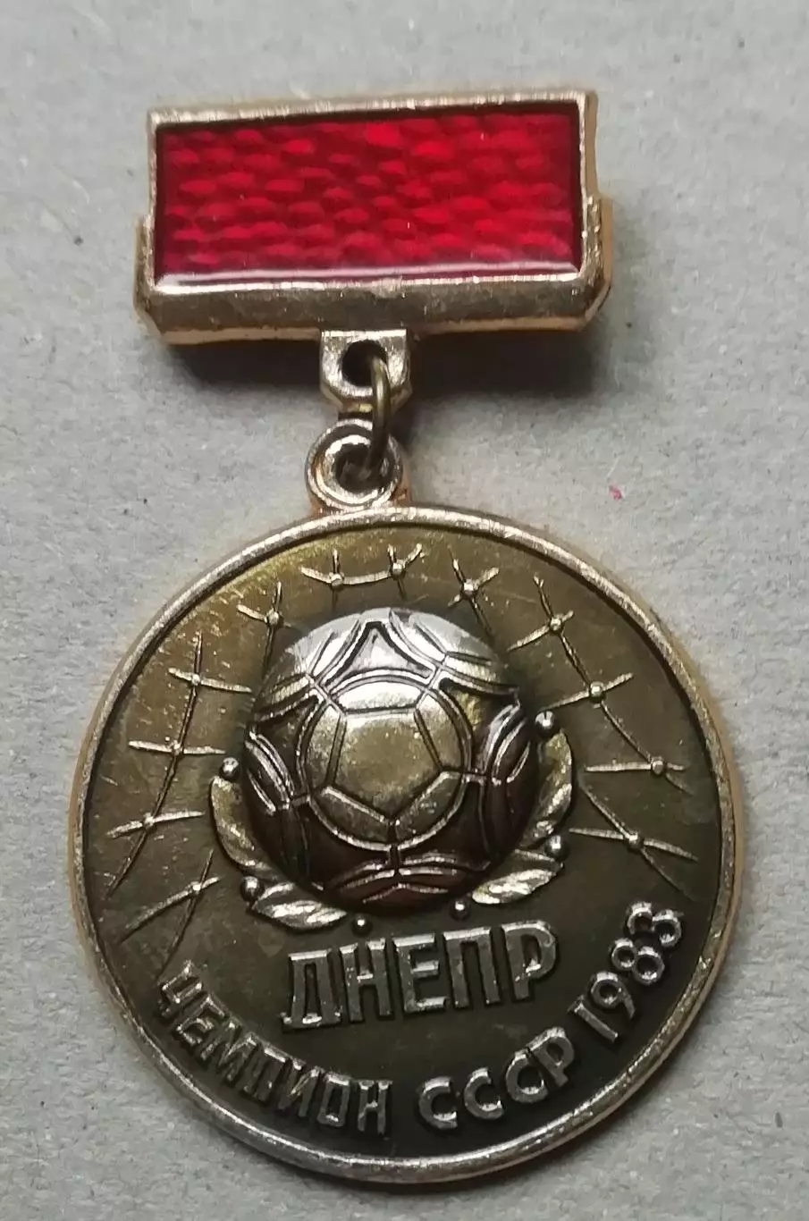 знак Днепр чемпион СССР 1983