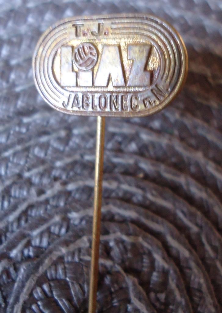 Знак- чешский футбольныйклуб «Яблонец» с 1963 по 1993 гг