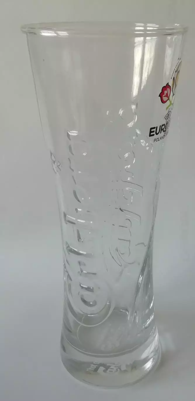 Пивной бокал стакан EURO 2012 Poland Ukraine Carlsberg 6