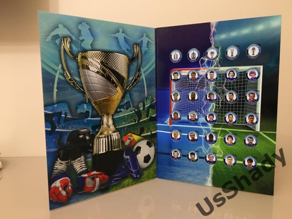 Подарочный набор монетЛегенды ФК Челси 2
