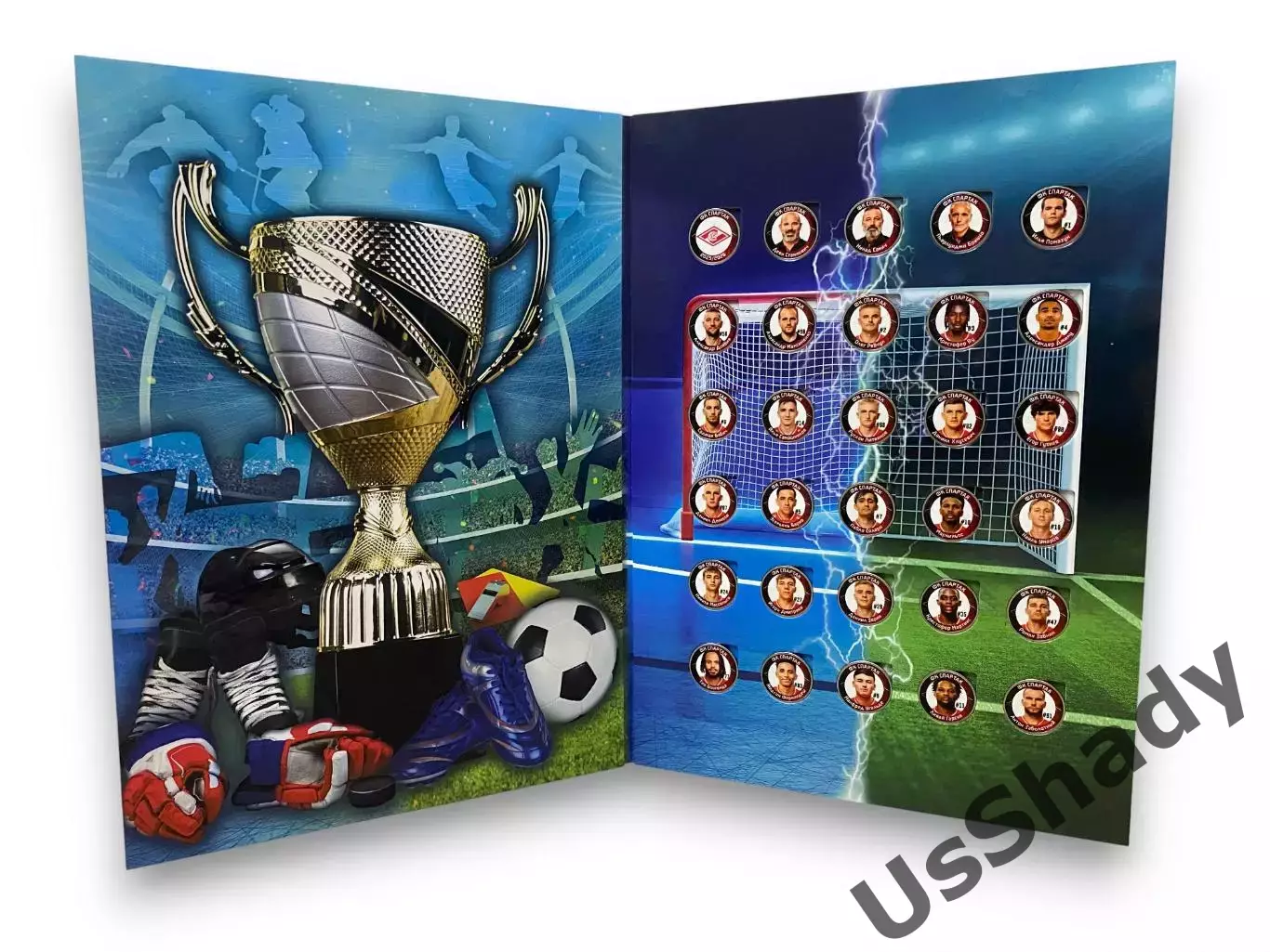 Подарочный набор монет - ФК Спартак Москва. Сезон 2016/2017. 1