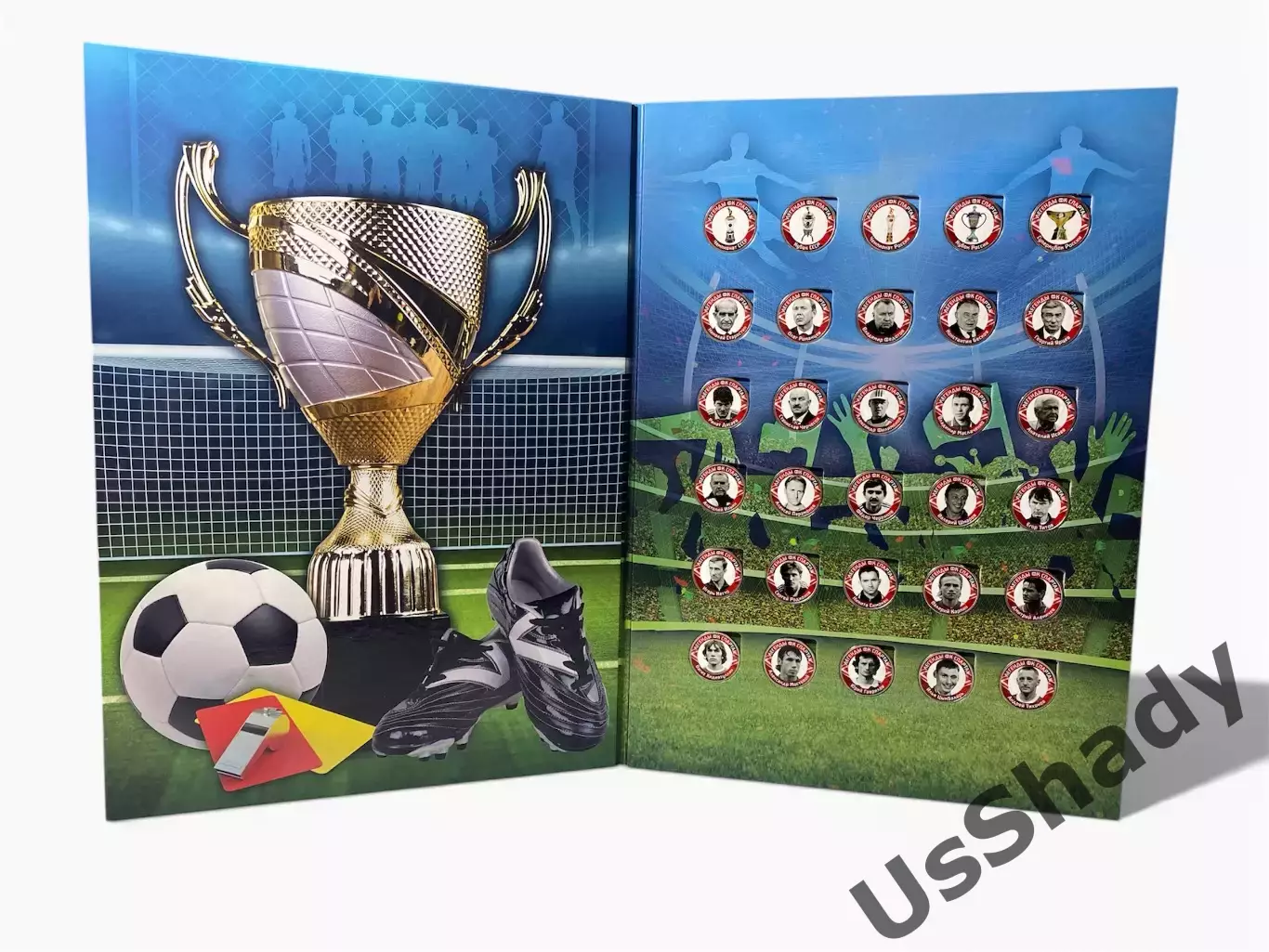 Подарочный набор монет - Легенды ФК Спартак Москва. 2