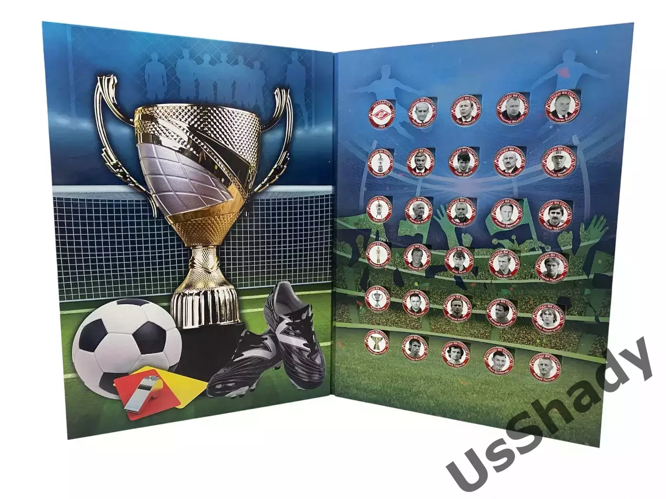 Подарочный набор монет - Легенды ФК Спартак Москва. 2