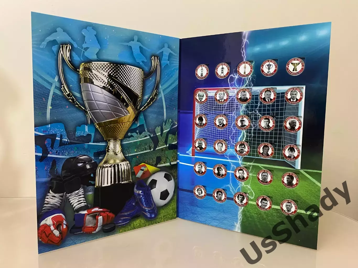 Подарочный набор монет - Легенды ФК Спартак Москва. 2