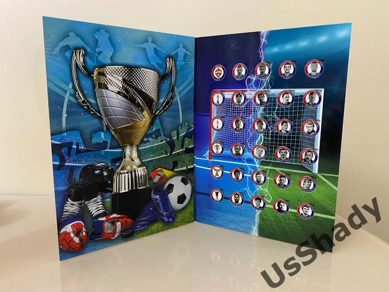 Подарочный набор монет «Легенды ПФК ЦСКА Москва». 2