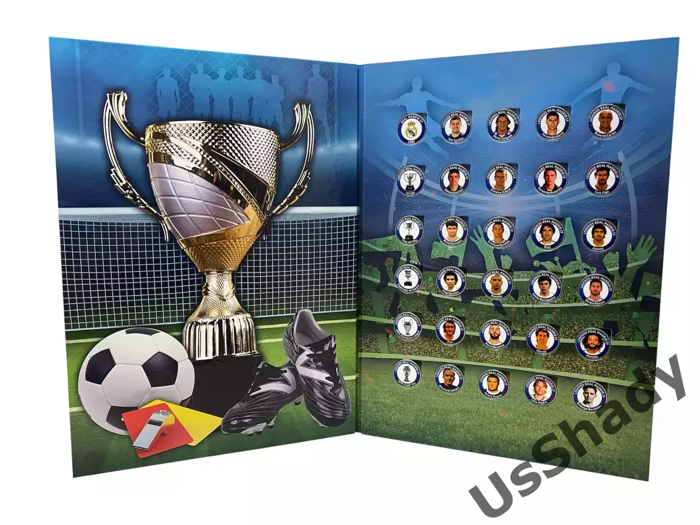 Памятный набор монет «Легенды ФК Реал Мадрид». 2