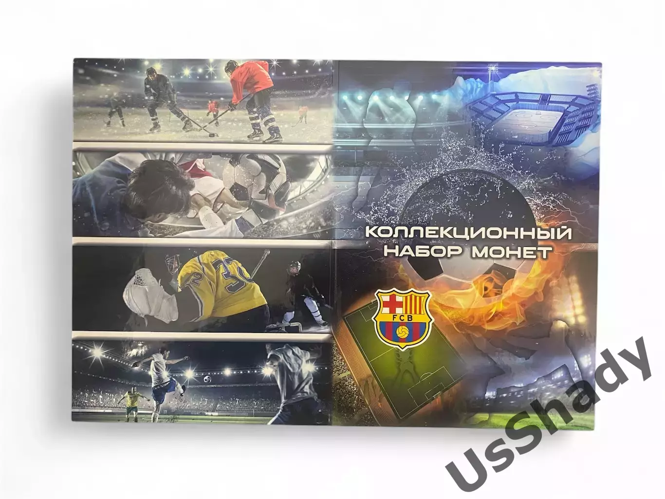 Памятный набор монет «Легенды ФК Барселона». 4