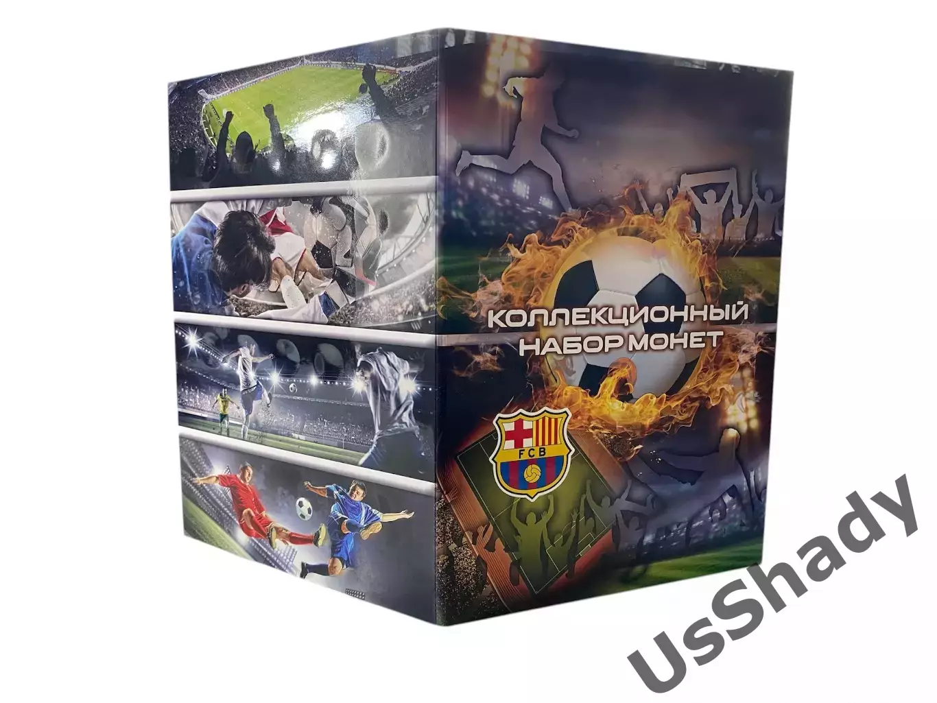 Памятный набор монет «Легенды ФК Барселона». 4