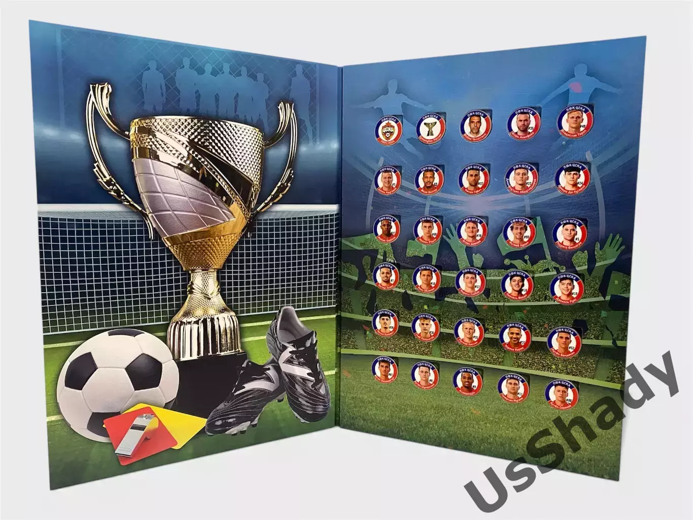 Подарочный набор монет «ПФК ЦСКА Москва». Сезон 2025/2026 2