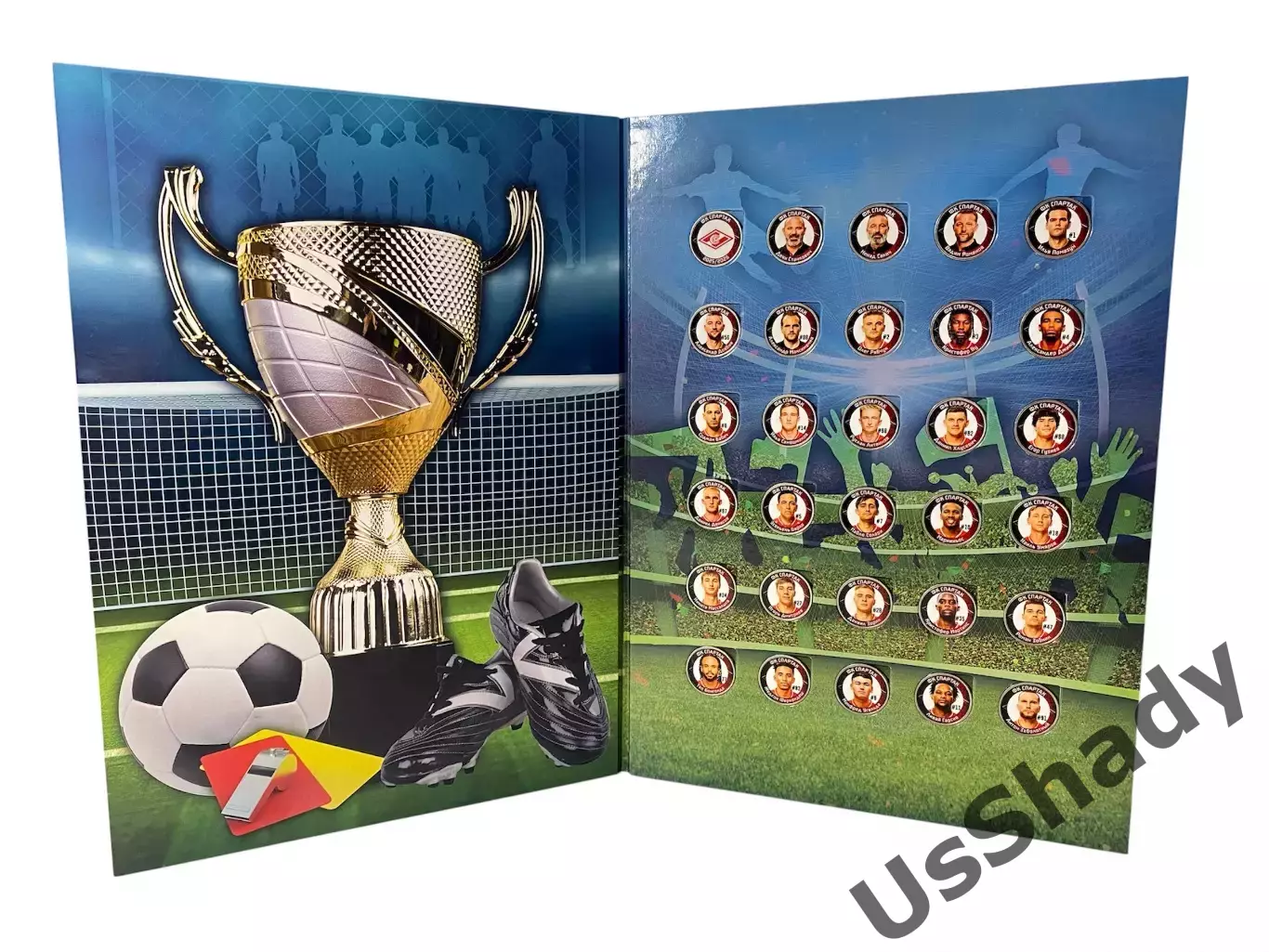 Подарочный набор монет «ФК Спартак Москва». Сезон 2025/2026 1