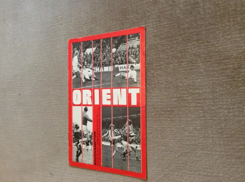 Лейтон Ориент Лондон - Саутгемптон 26.04.1975