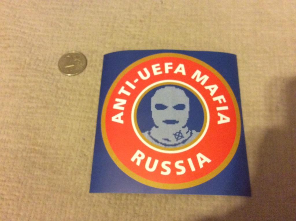 Стикер Anti UEFA Mafia