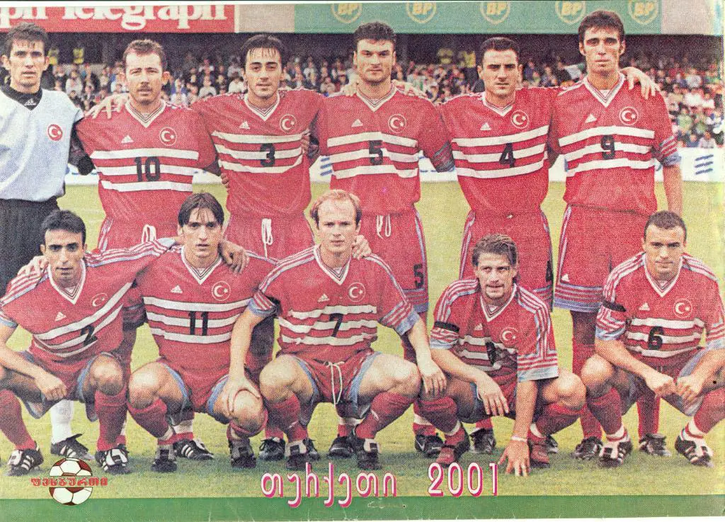 постер -сб. Турции. из журнала Футбол (Грузия)