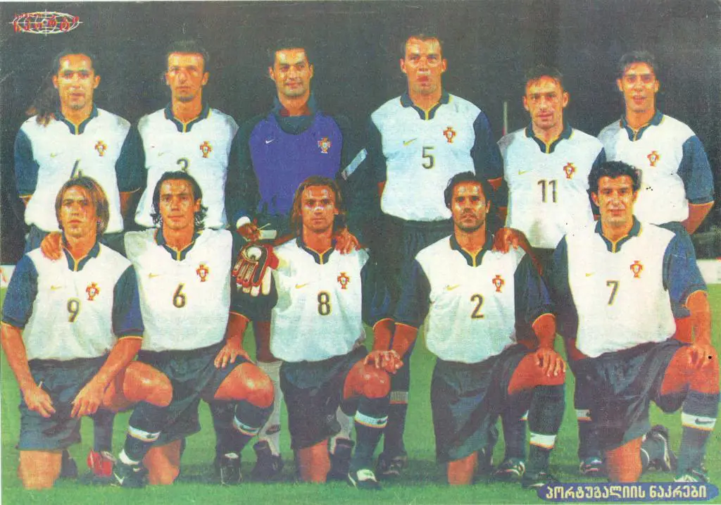 постер -сб. Португалии. из журнала Мировойспорт (Грузия)