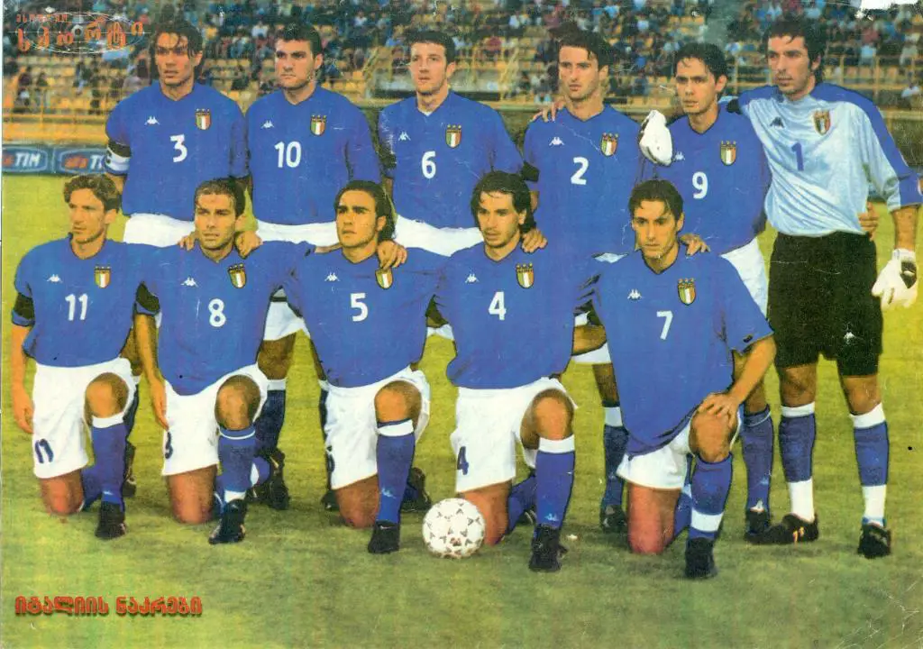 постер -сб. Италии.из журнала Мировойспорт (Грузия)