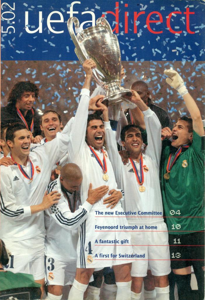 UEFA direct. Официальный журнал УЕФА № 2 (май 2002)