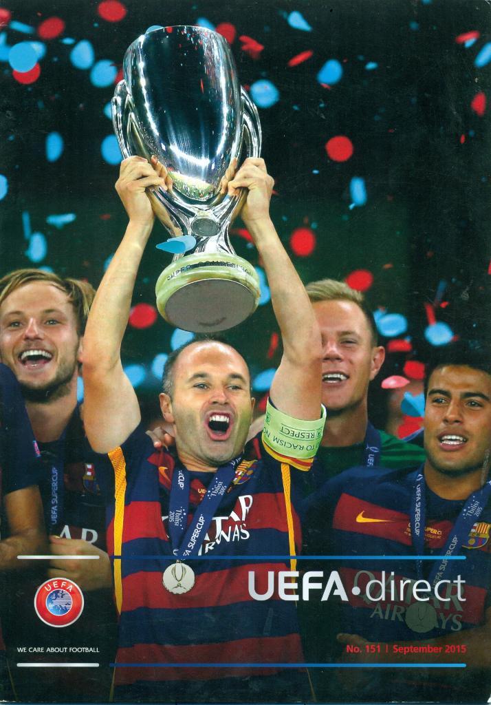 UEFA direct. Официальный журнал УЕФА № 151 (сентябрь 2015)