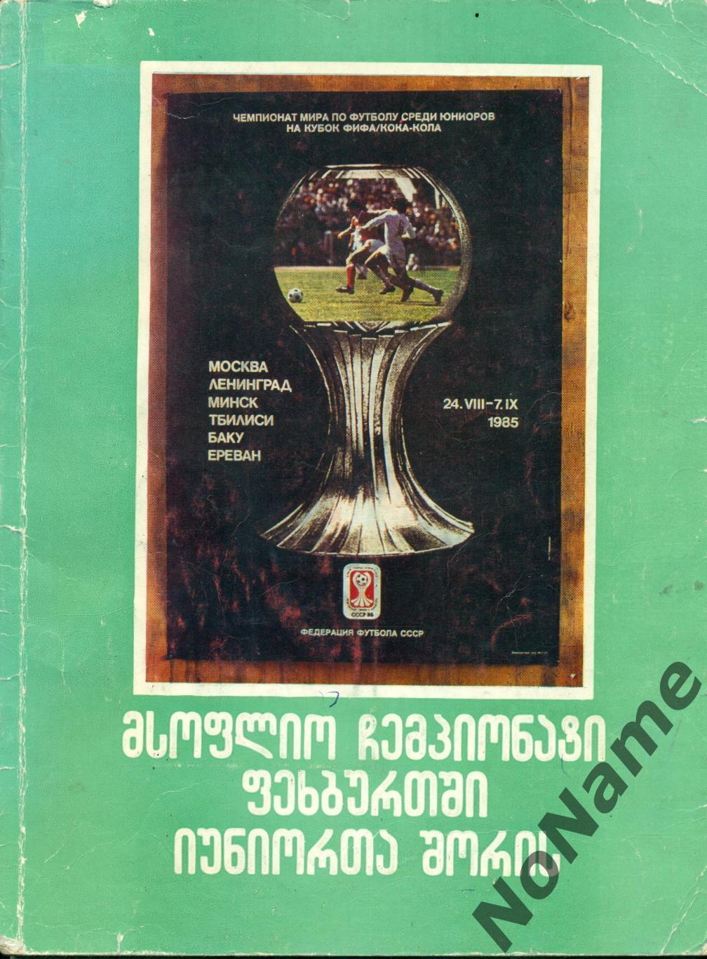 Д. Лоладзе, Т. Циклаури Чемпионат мира по футболу среди юниоров, 1988 г.